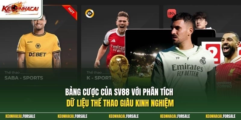 Bảng cược của SV88 với phân tích dữ liệu thể thao giàu kinh nghiệm.